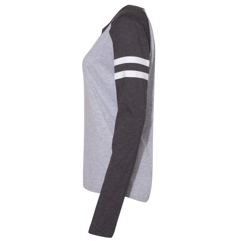 Women's Fine Jersey Mash Up Long Sleeve T-Shirt