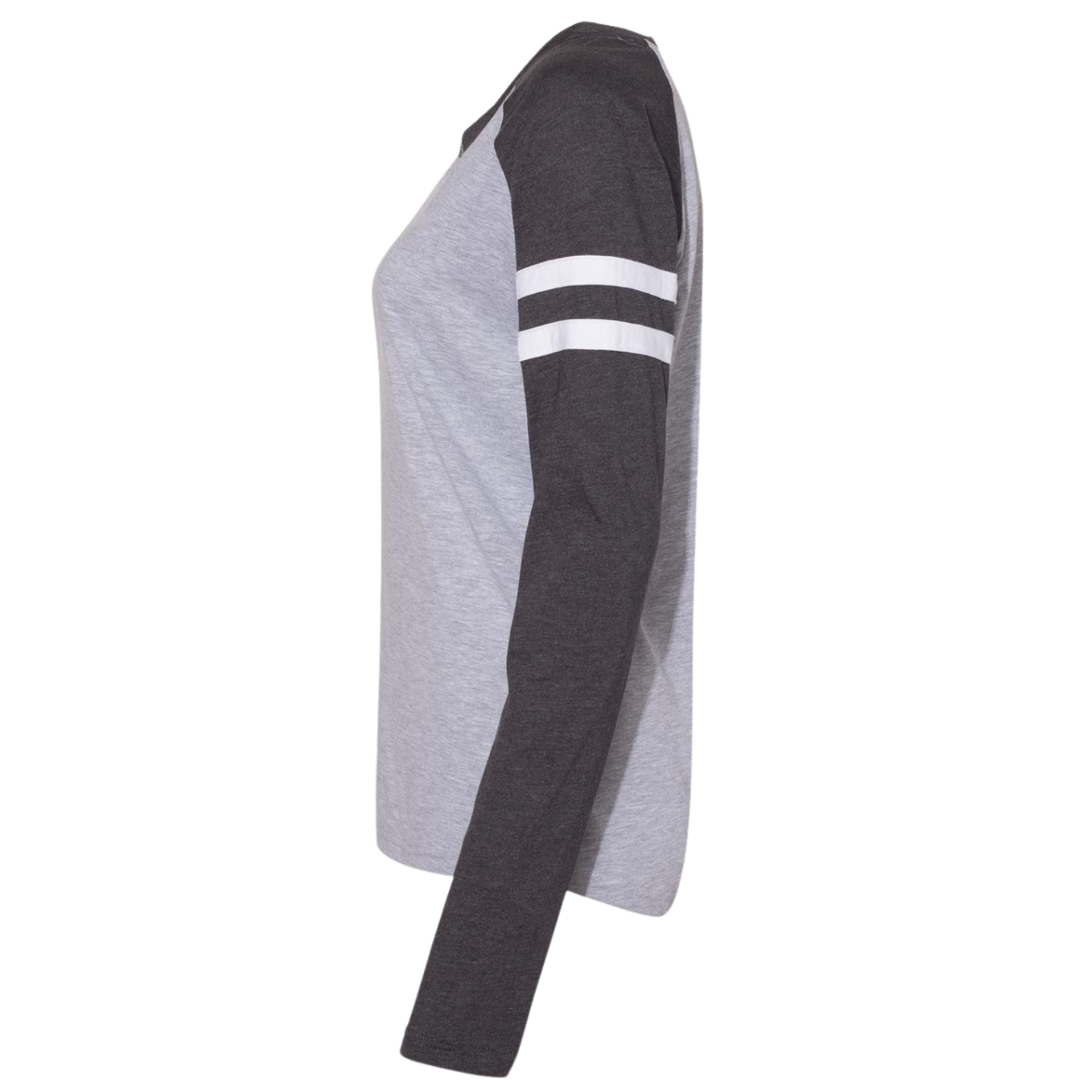 Women's Fine Jersey Mash Up Long Sleeve T-Shirt